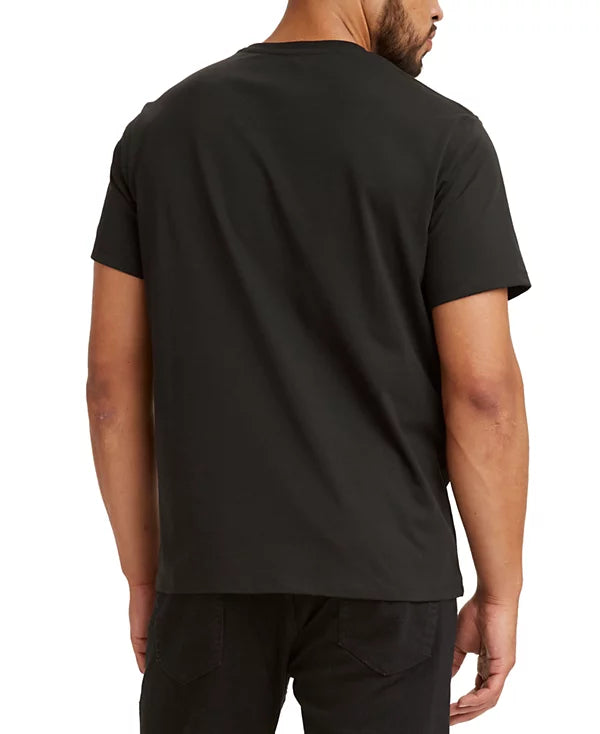 Levi's Men's Graphic Logo Batwing Short Sleeve T-shirt  Black Size XL
