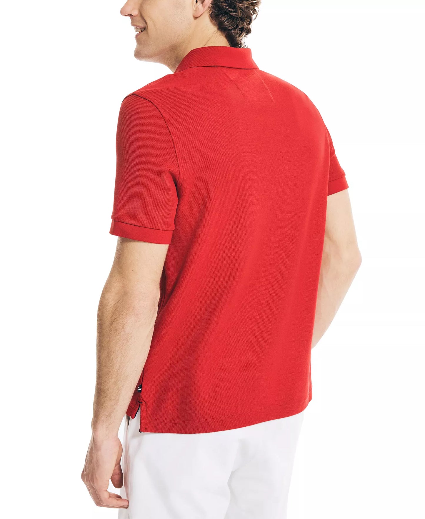 Nautica Men's Classic-Fit Performance Deck Polo Shirt  Nautica Red Size L