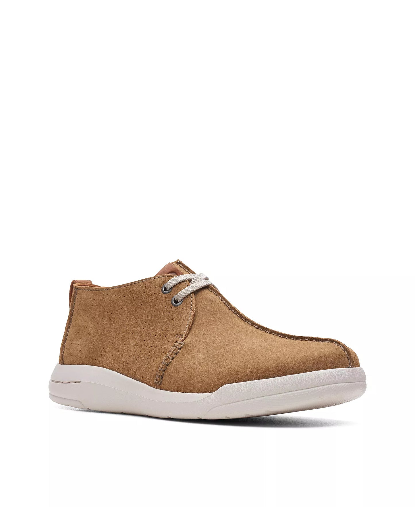 Clarks Men's Driftway Seam Slip-On Sneakers  Dark Sand Suede Size 11