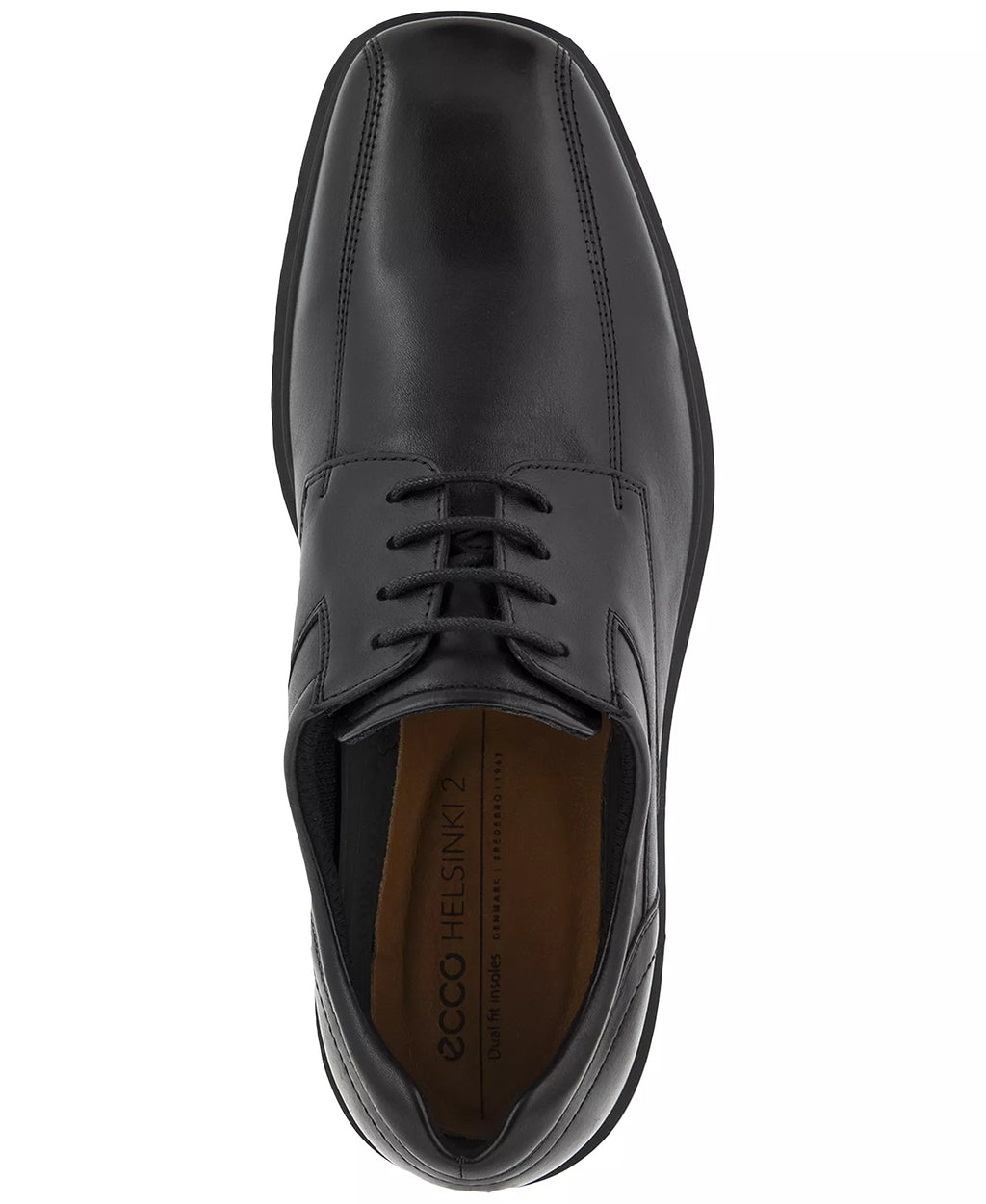 Ecco Men's Helsinki 2 Bike-Toe Oxfords  Black Size US9/9.5 - EU43