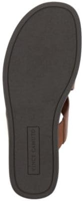 Vince Camuto Men's Waely Crisscross Upper Straps Sandals  Color Cognac Size 12M