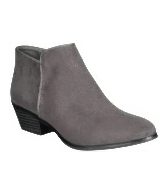 Style Co Women's Wileyy Ankle Booties  Charcoal Micro Size 10