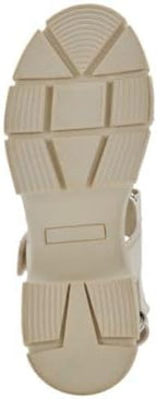 Aqua College Women's Hux Waterproof Open Toe Platform Sandals  Color Bone Size 11M