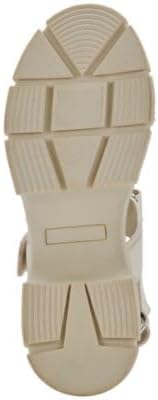 Aqua College Women's Hux Waterproof Open Toe Platform Sandals  Color Bone Size 11M