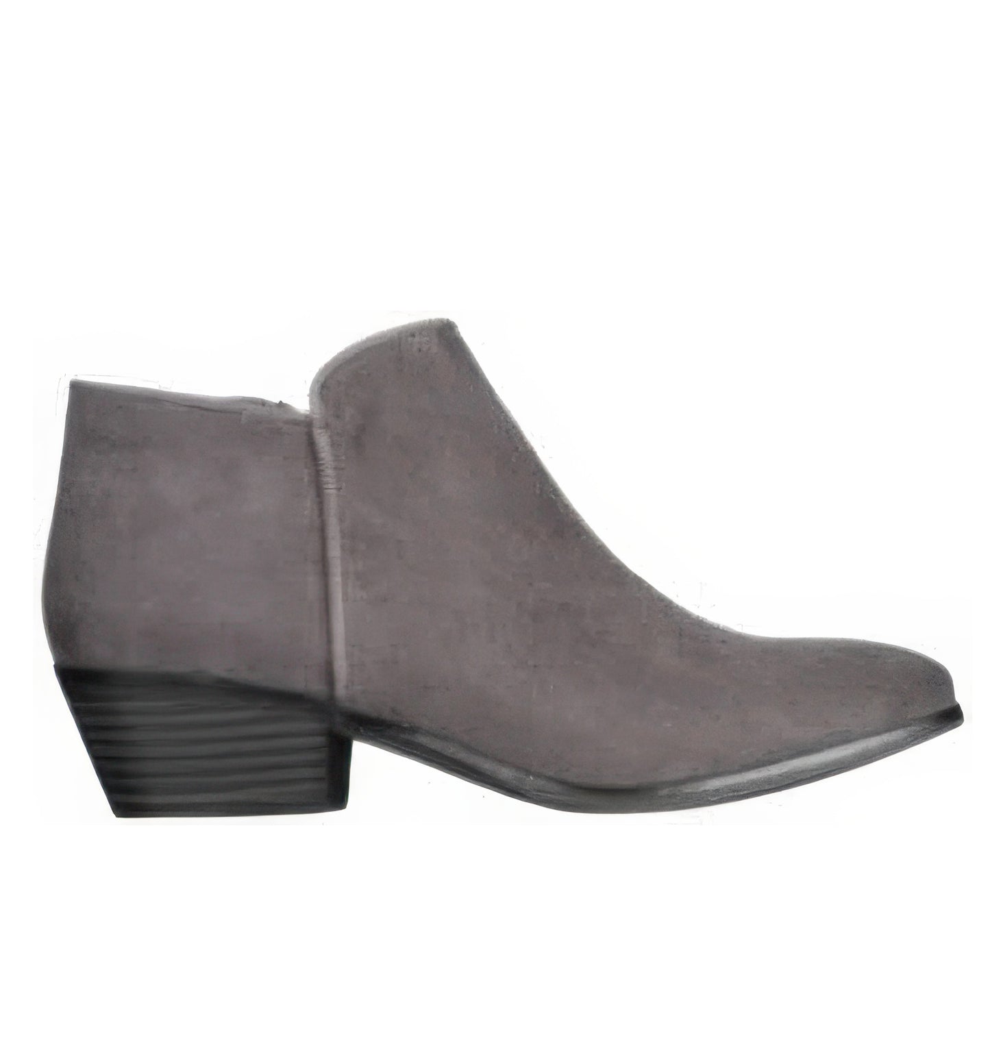 Style Co Women's Wileyy Ankle Booties  Charcoal Micro Size 10