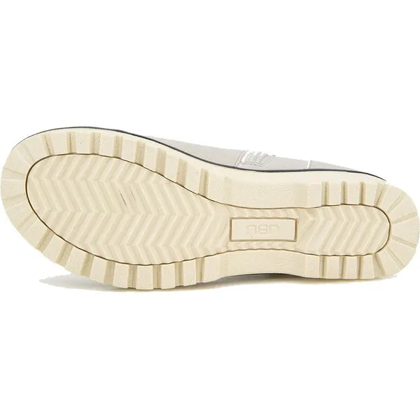 JBU Women's Karissa Encore Water Resistant Round Toe Booties  Stone/white Size 10