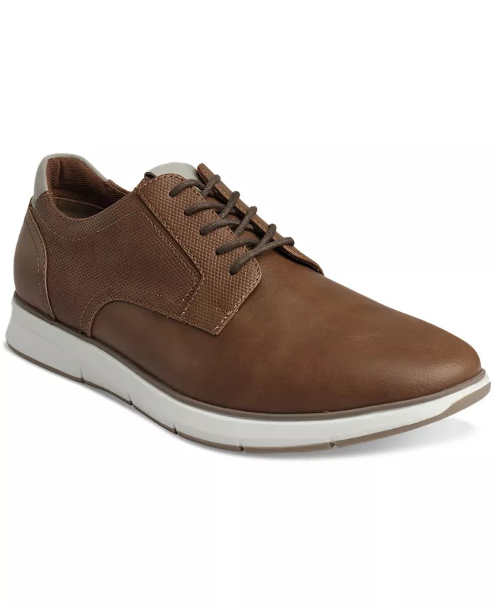 Alfani Men's Landan Lace-Up Sneakers  Brown Size 9.5