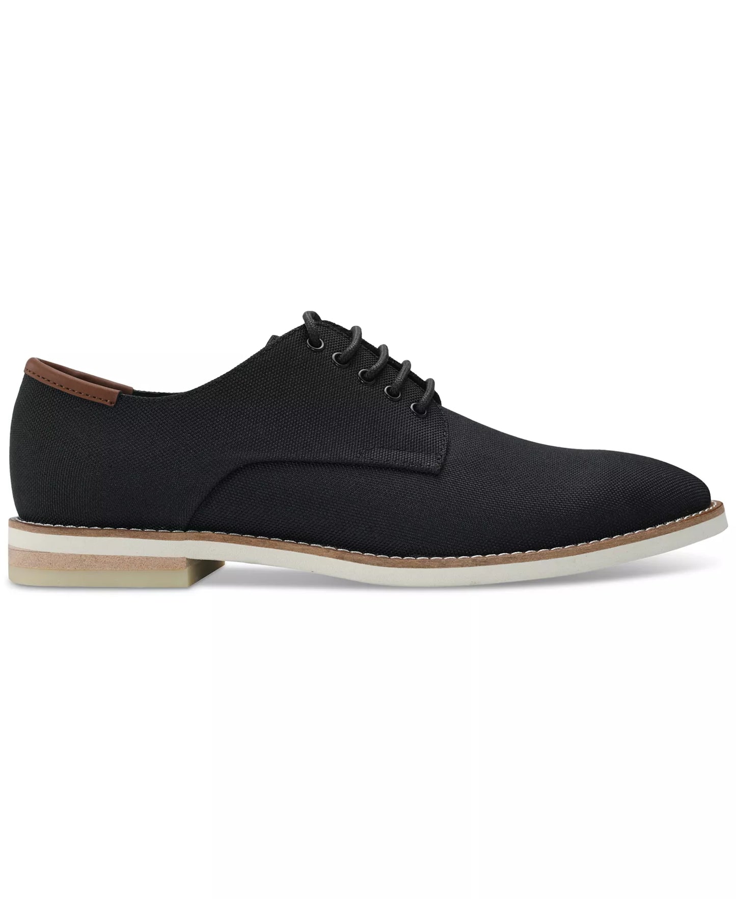 Calvin Klein Men's Adeso Lace-Up Derby Dress Shoes  Black Size 9