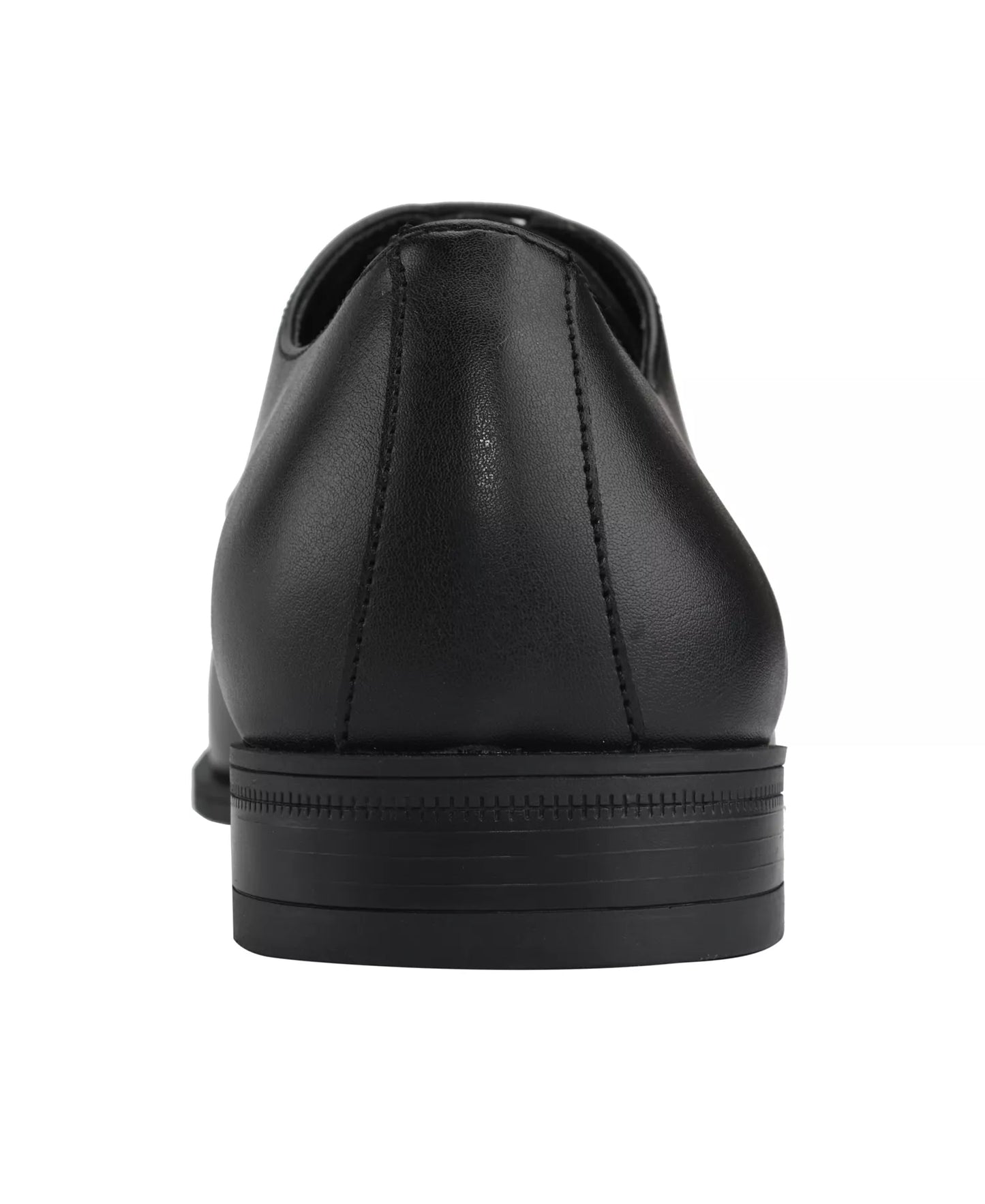 Calvin Klein Men's Malley Lace-Up Dress Oxfords  Black Leather Size 12