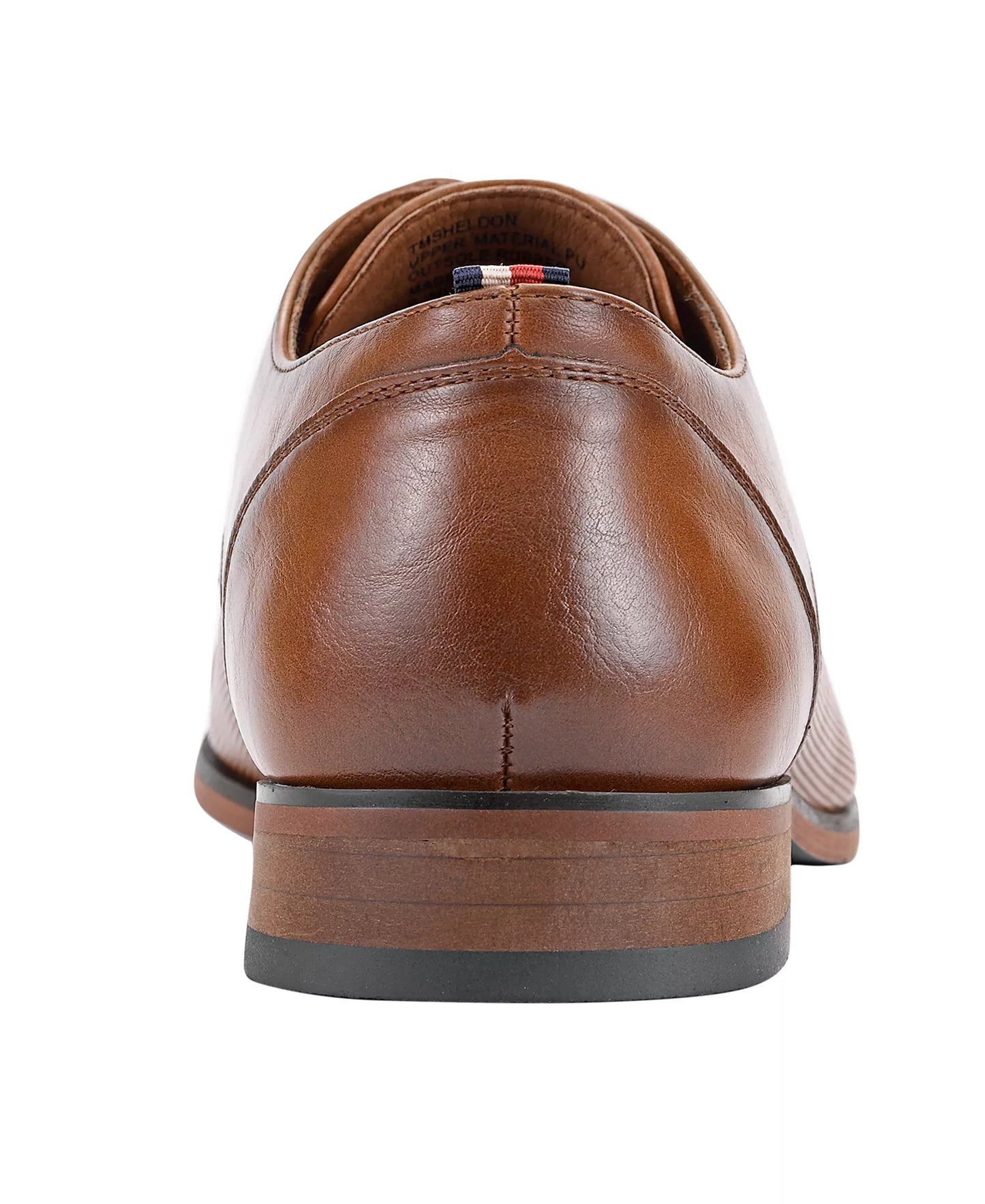 Tommy Hilfiger Men's Sheldon Lace Up Dress Oxfords  Cognac Size 11.5 (Returned)