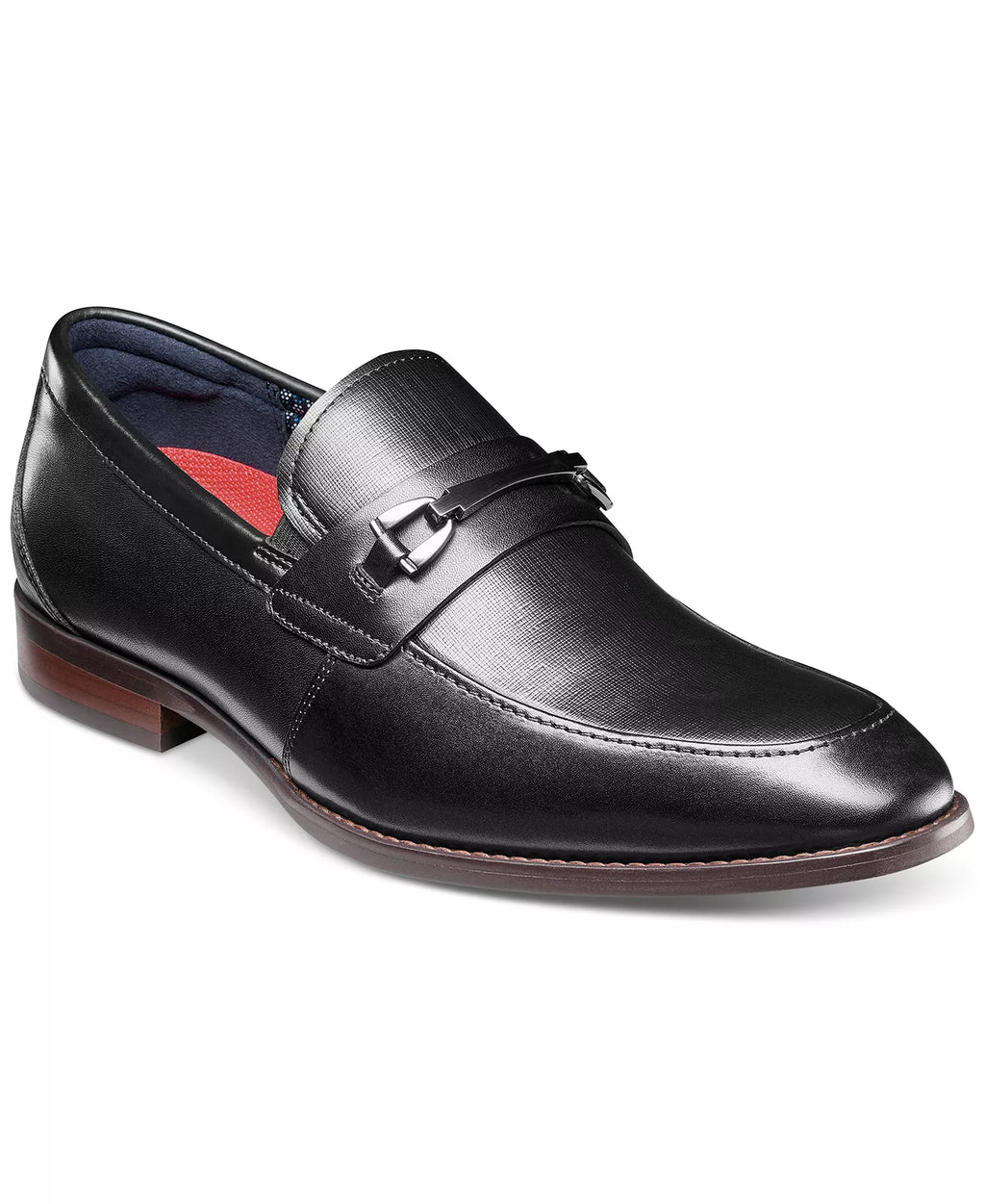 Stacy Adams Men's Kaylor Bit Dress Loafers  Black Size 10