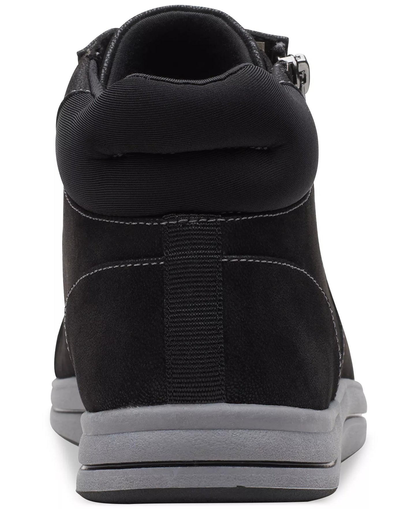 Clarks Women's Breeze Glide Lace-Up Zip Sneakers   Black Size 9