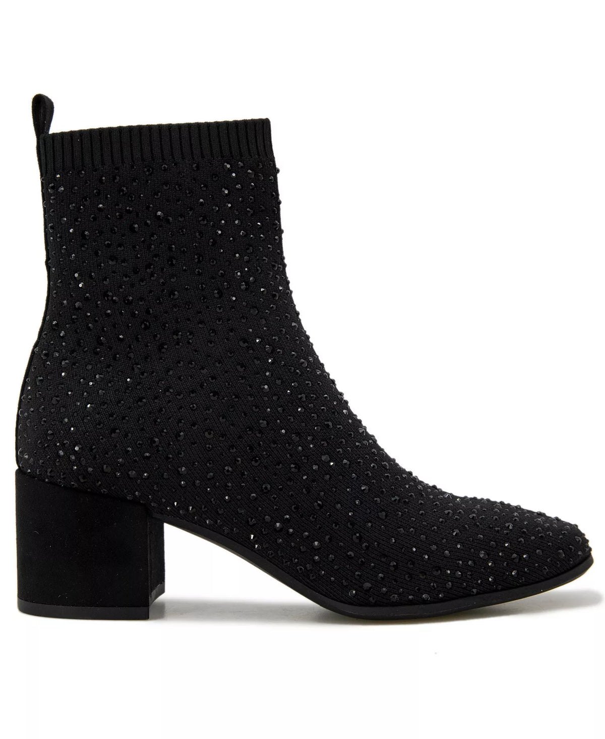 Kenneth Cole Reaction Women's Rida Stretch Jewel Dress Booties  Black Size 9.5