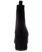 Kenneth Cole Reaction Women's Rida Stretch Jewel Dress Booties  Black Size 9.5
