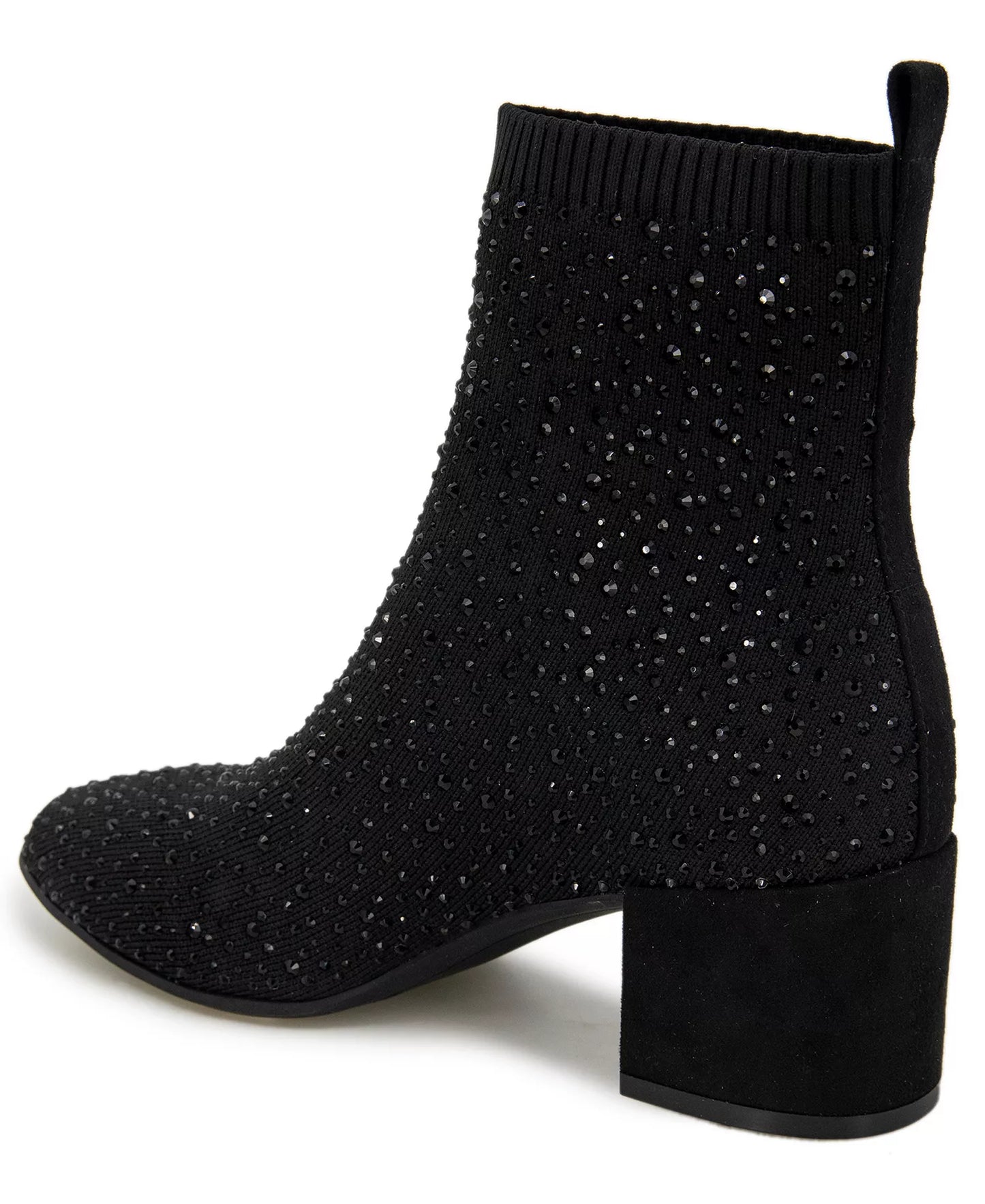 Kenneth Cole Reaction Women's Rida Stretch Jewel Dress Booties  Black Size 9.5