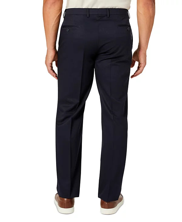 Van Heusen Men's Classic-Fit 2-Pc Suit  Color Navy Solid 46L x 39 Waist