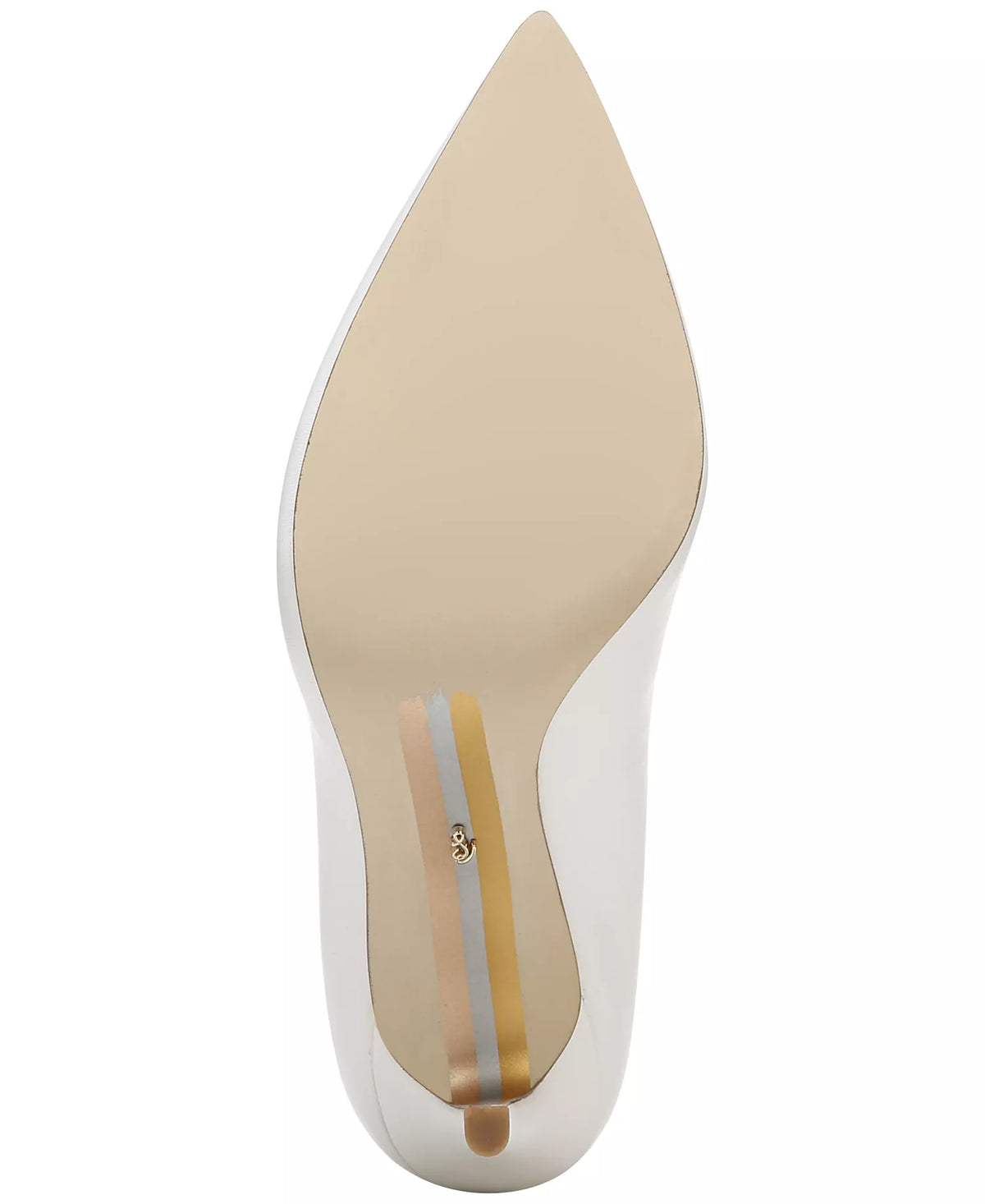 Sam Edelman Women's Hazel Stiletto Pumps  Bright White Leather Size 6