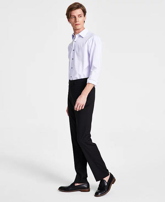 Calvin Klein Men's Slim-Fit Performance Dress Pants  Color Black W29xL30