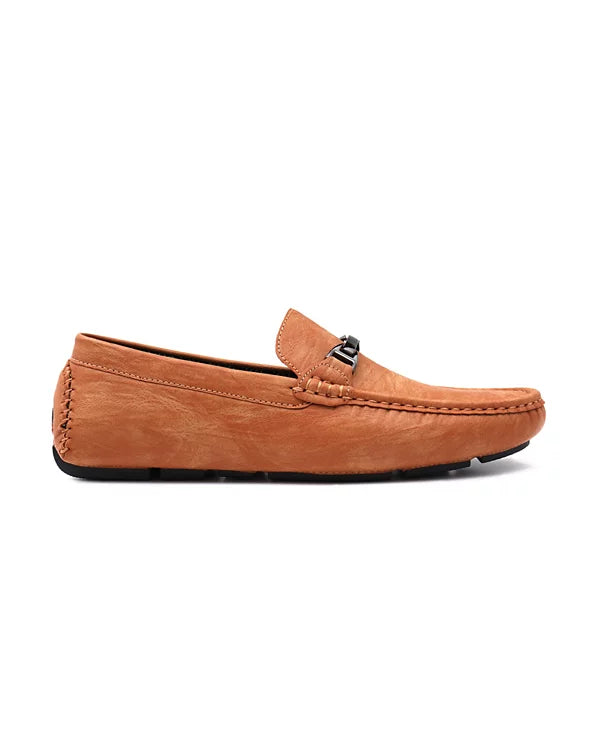 Aston Marc Men's Charter Bit Loafers  Tan Size 10