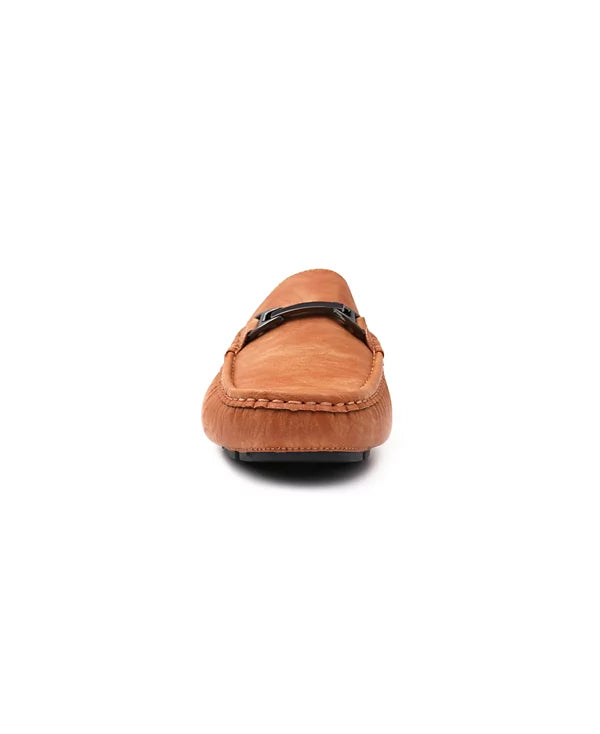 Aston Marc Men's Charter Bit Loafers  Tan Size 10