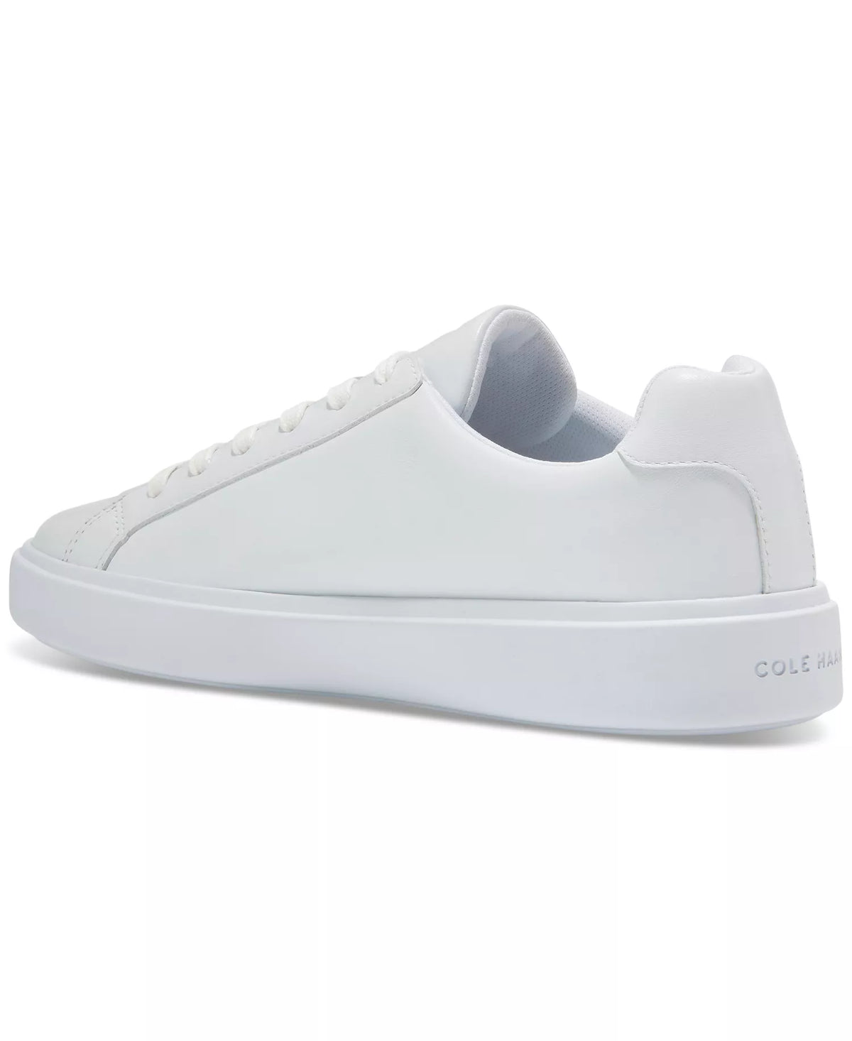 Cole Haan Women's Grand Crosscourt Daily Low-Top Sneakers  White/Argento Size 8
