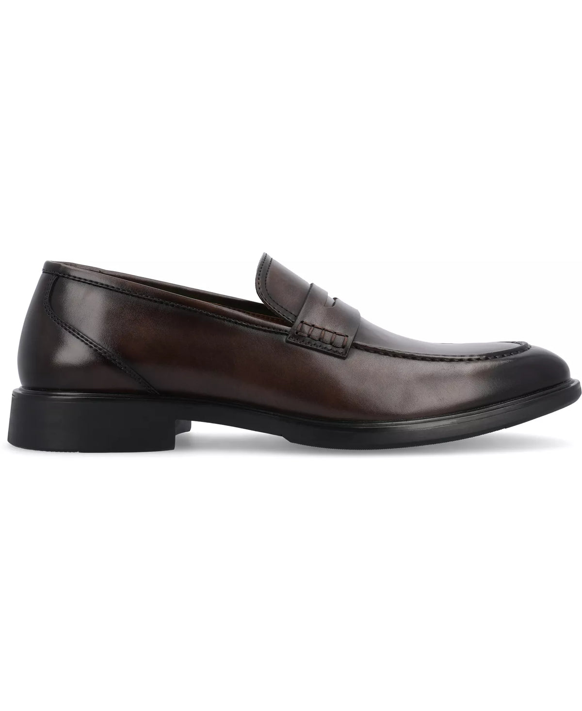 Vance Co. Men's Keith Penny Loafers  Brown Size 10W