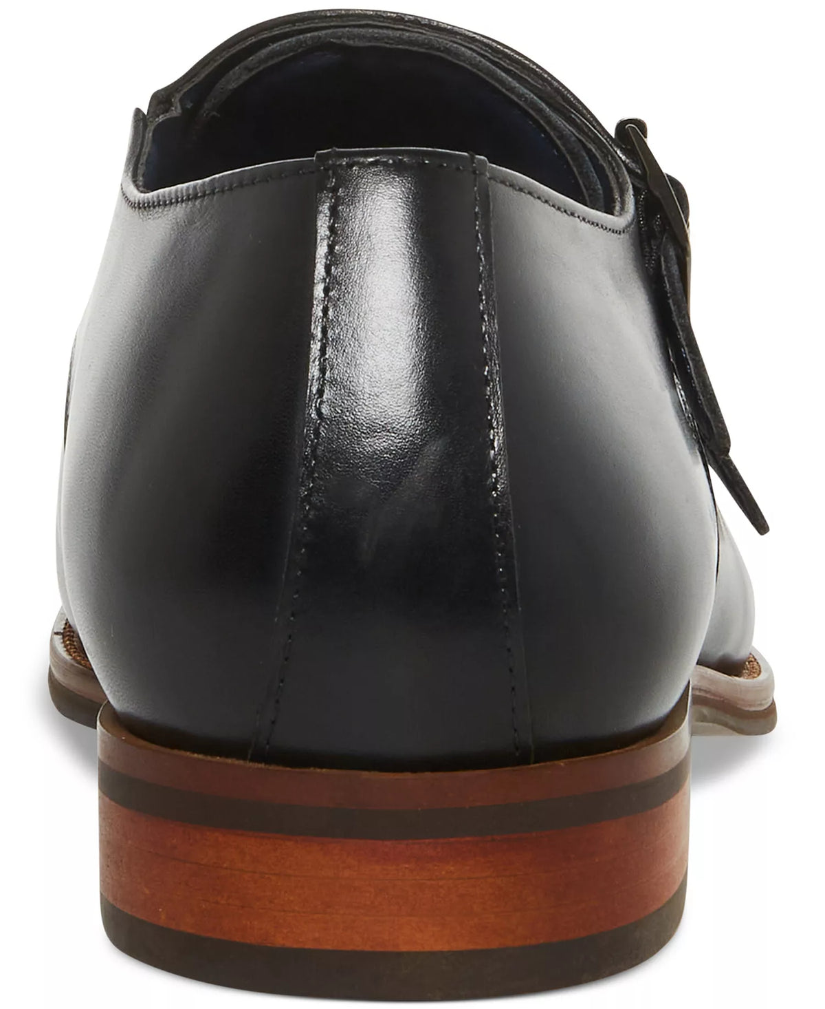Steve Madden Men's Tilly Double Monk Strap Dress Shoes  Black Size 9