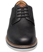 xFlorsheim Men's Norfolk Leather Plain Toe Oxfords  Black Size 9