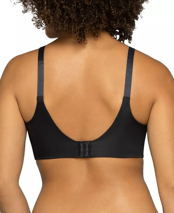 Vanity Fair Beauty Back Full Coverage Wireless Bra  Midnight Black Size 40B