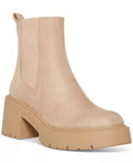 Madden Girl Trust Lug-Sole Chelsea Booties  Color Dark Taupe Size 9.5M