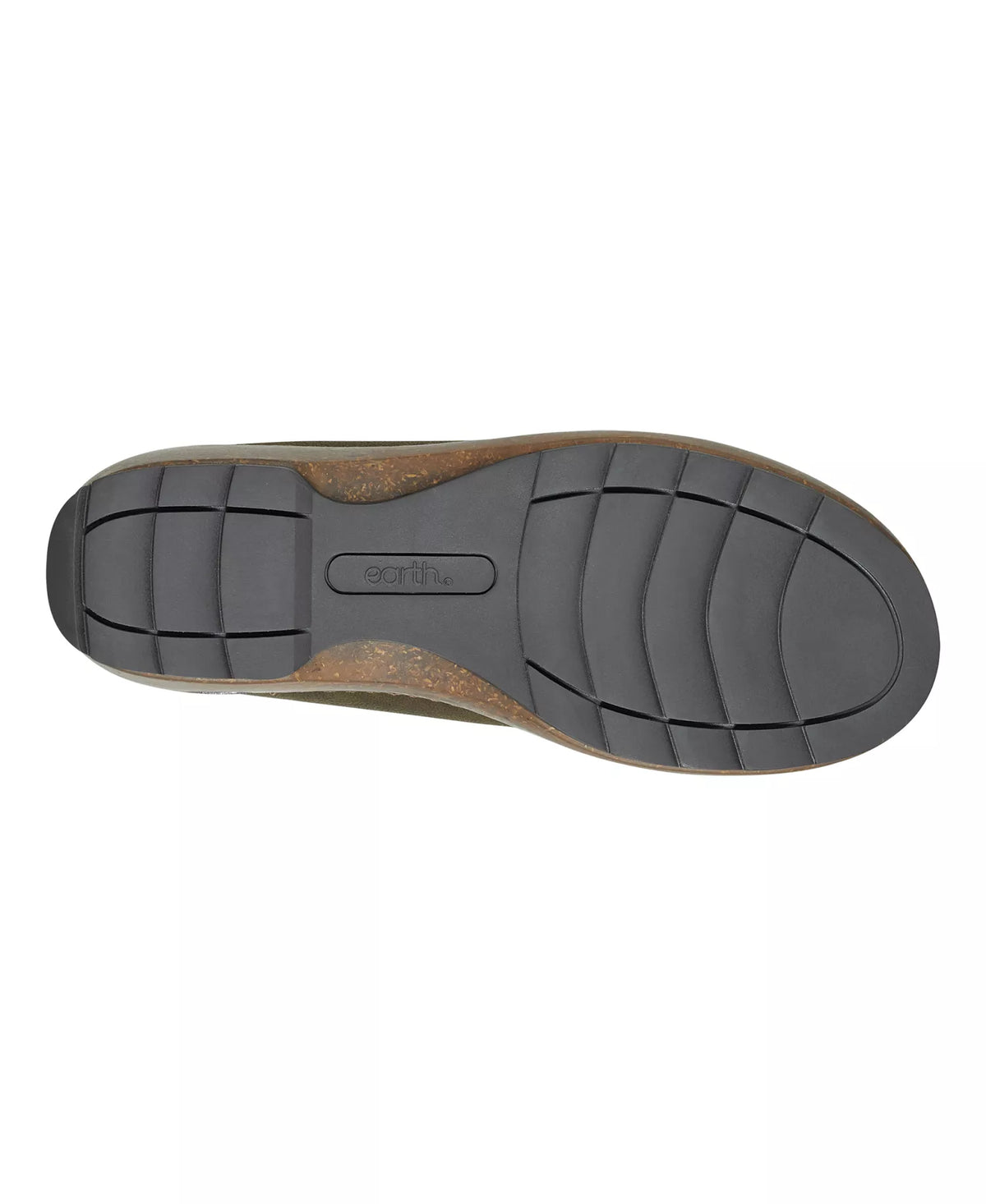 Earth Women's Kolia Slip-On Heeled Clogs  Green Leather Size 6.5