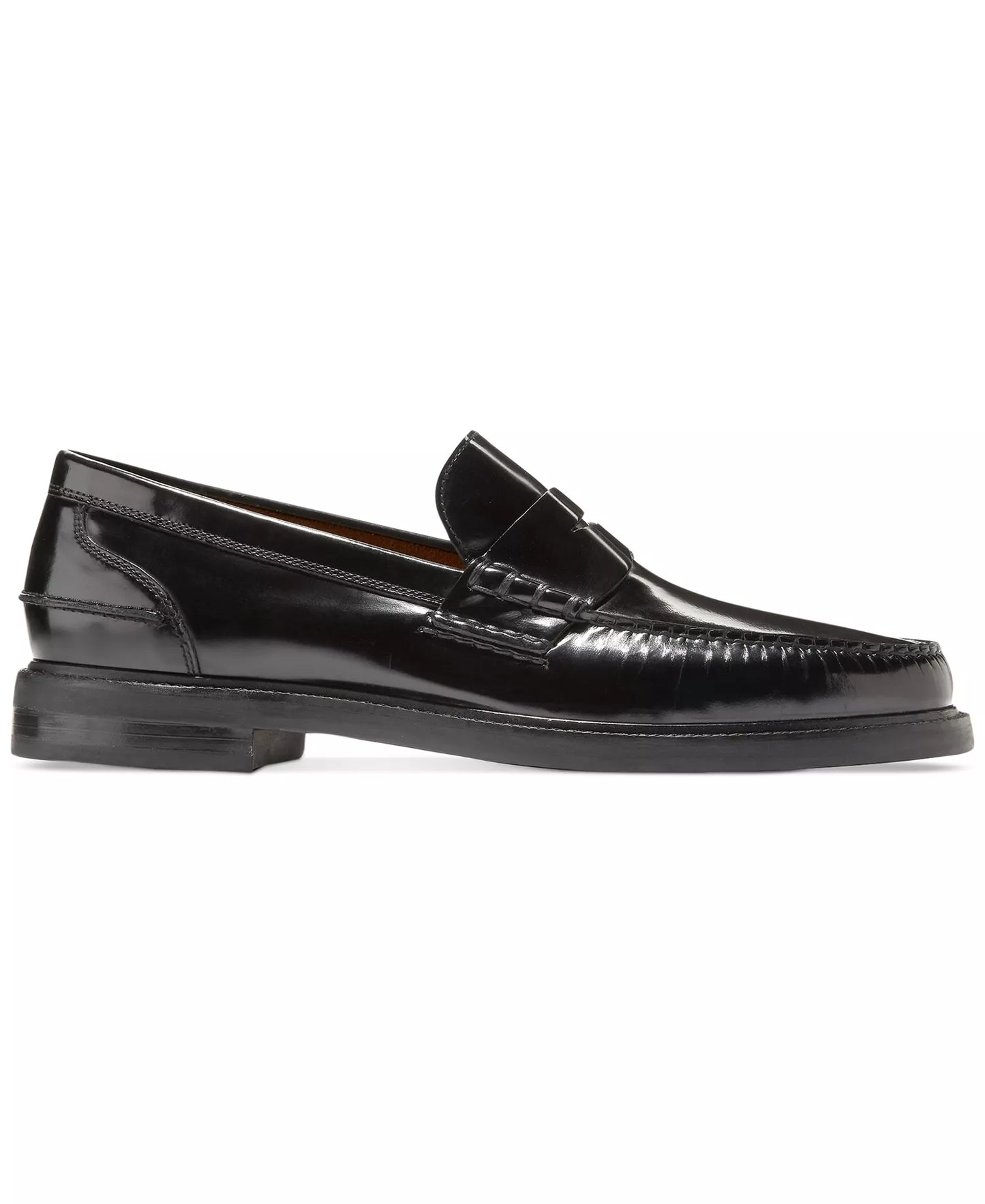 Cole Haan Men's Pinch Prep Penny Loafers  Black Brushoff Size 7.5