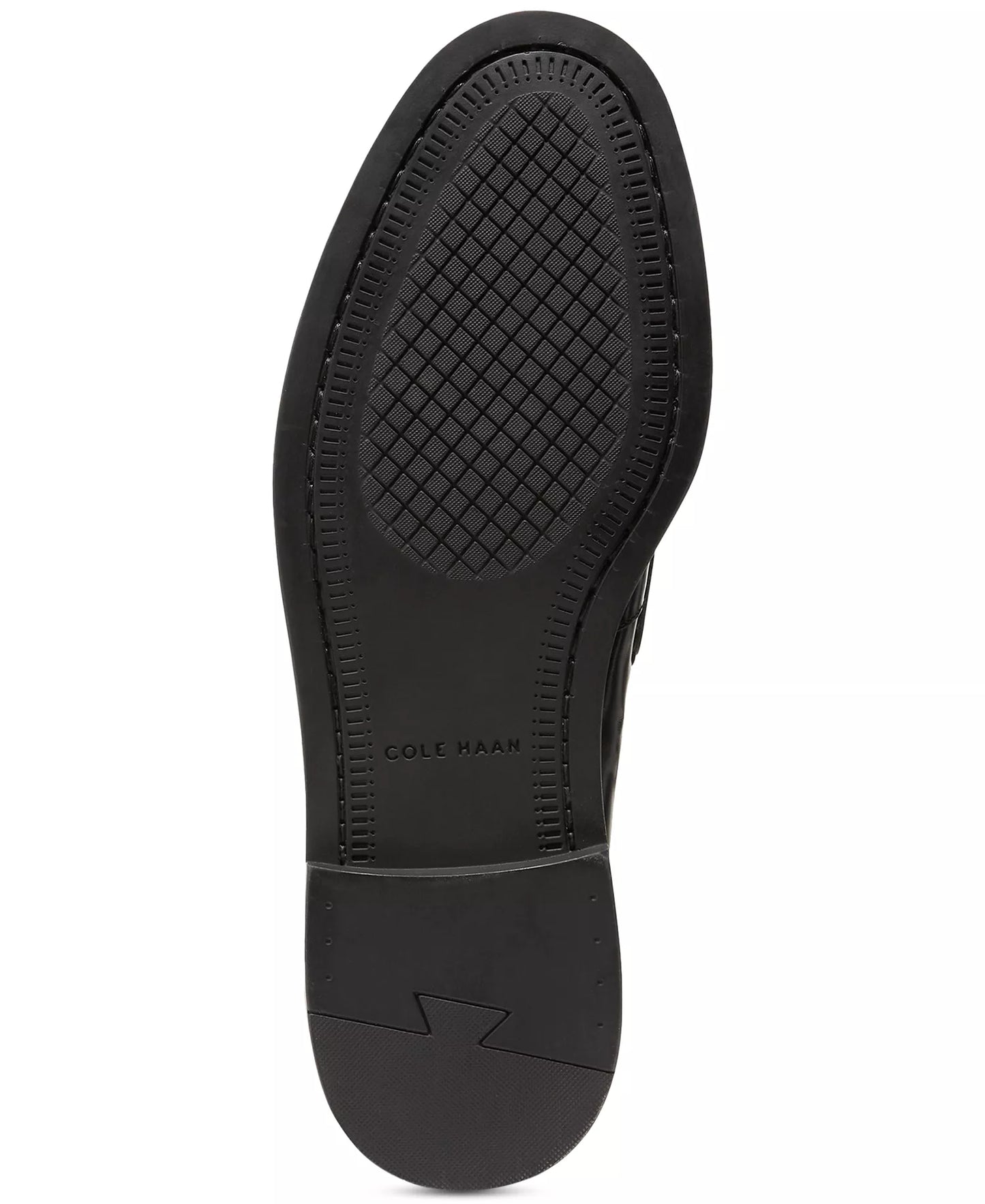 Cole Haan Men's Pinch Prep Penny Loafers  Black Brushoff Size 7.5
