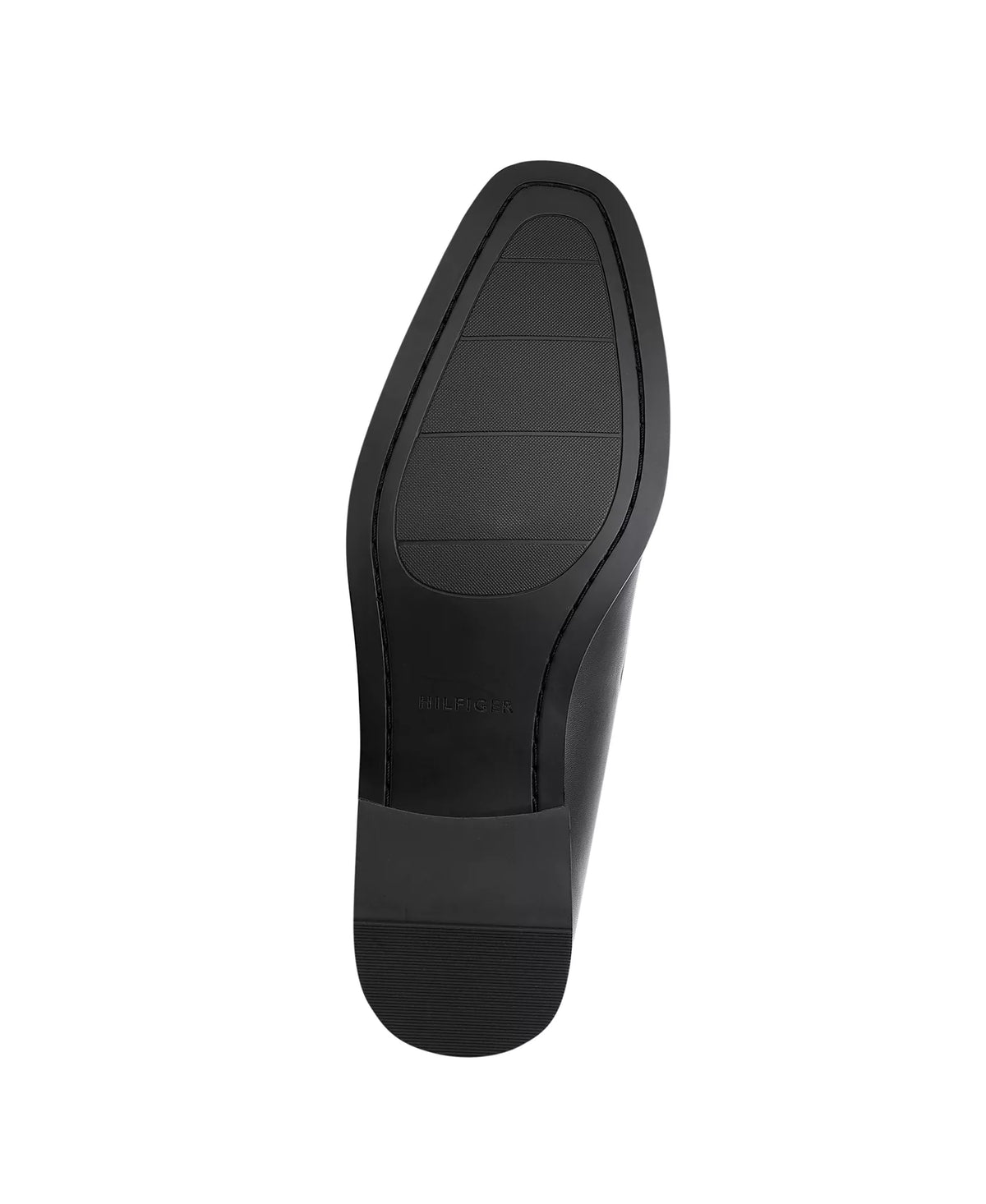 Tommy Hilfiger Men's Sawlin Logo Embellished Dress Loafers  Black Size 13
