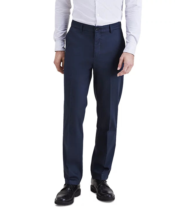 Dockers Men's Signature Straight Fit Iron Free Khaki Pants  Navy Blazer W38xL32