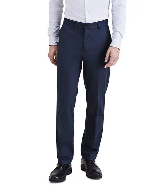 Dockers Men's Signature Straight Fit Iron Free Khaki Pants  Navy Blazer W38xL32