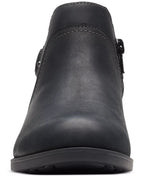 Clarks Women's Charlten Grace Buckled Ankle Booties  Black Size 6