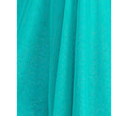City Studios Juniors Jewel-Strap Glitter-Tulle Dress  Color Seafoam/Silver Size 5/6