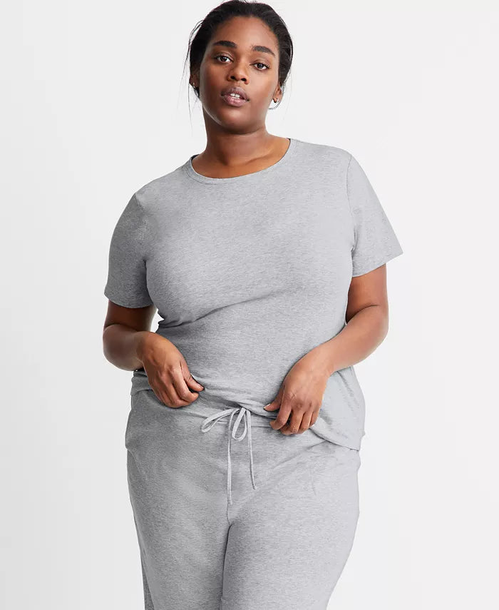 State of Day Women's Jogger Pajama Pants  Grey Heather Size 2XL