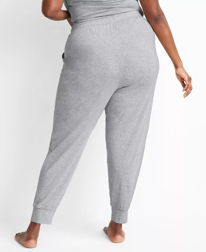 State of Day Women's Jogger Pajama Pants  Grey Heather Size 2XL