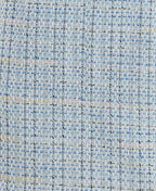 City Studios Juniors Square-Neck Bouclé Sheath Dress  Color Sky Blue Size 9/10