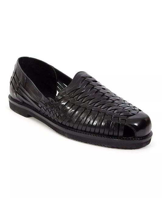 DEER STAGS Men's Antonio Huarache Slip-on Loafers  Black Size 9.5
