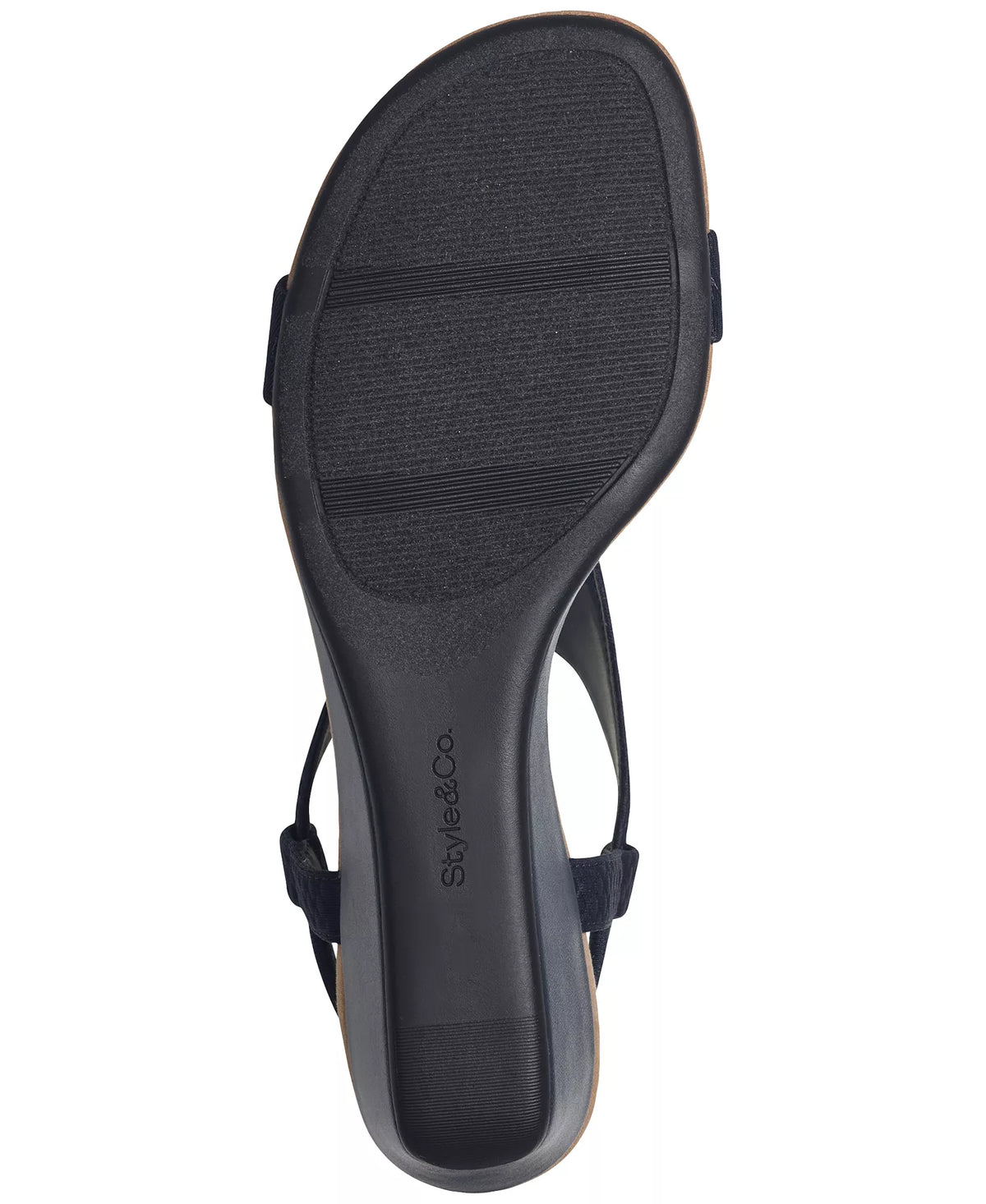 Style & Co Women's Step N Flex Vacanzaa Wedge Sandals  Navy Size 10