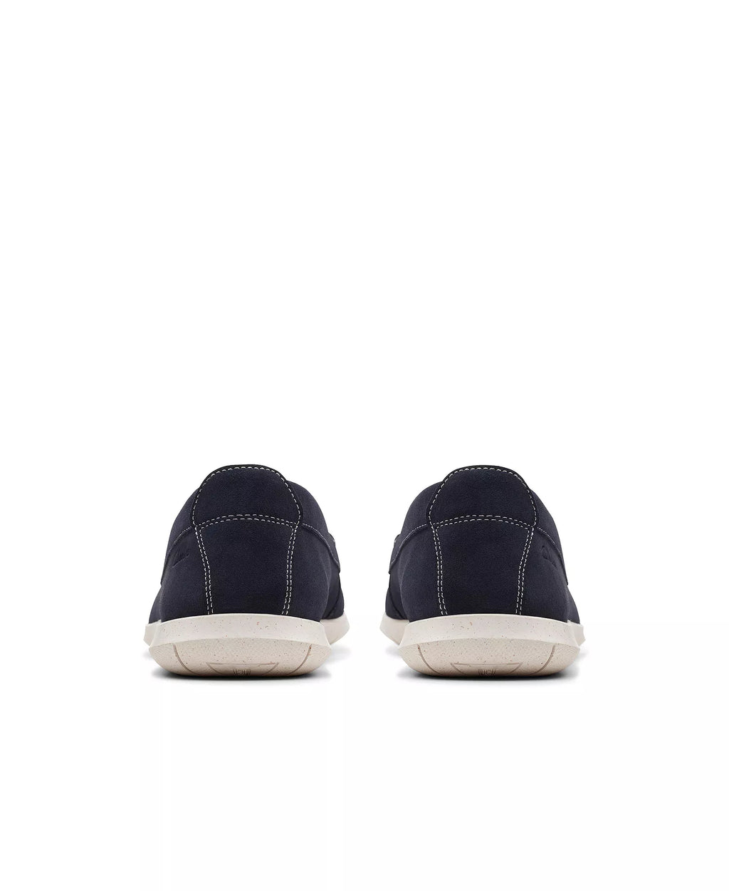 Clarks Men's Flexway Step Slip On Shoes  Navy Suede Size 9