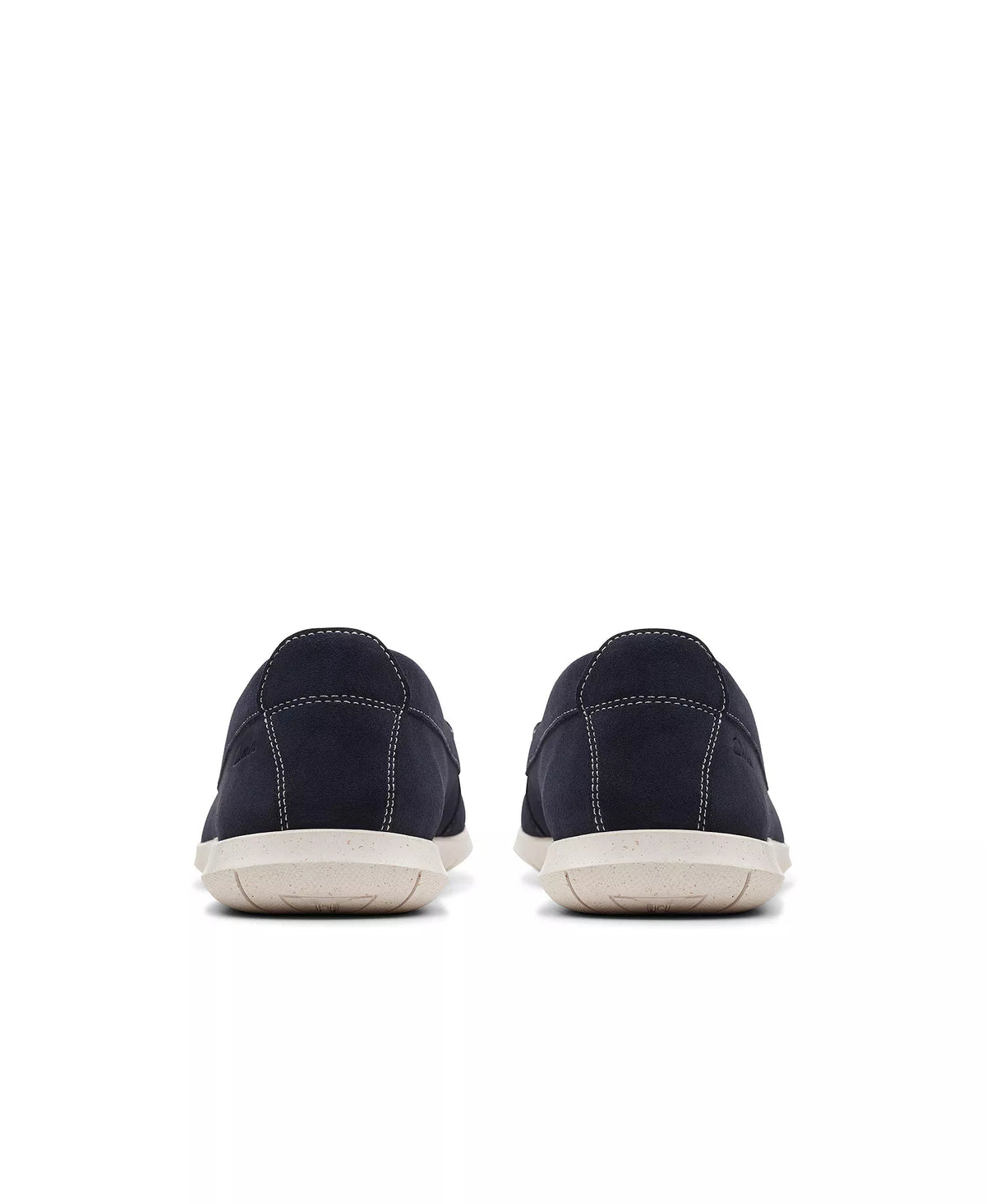 Clarks Men's Flexway Step Slip On Shoes  Navy Suede Size 9