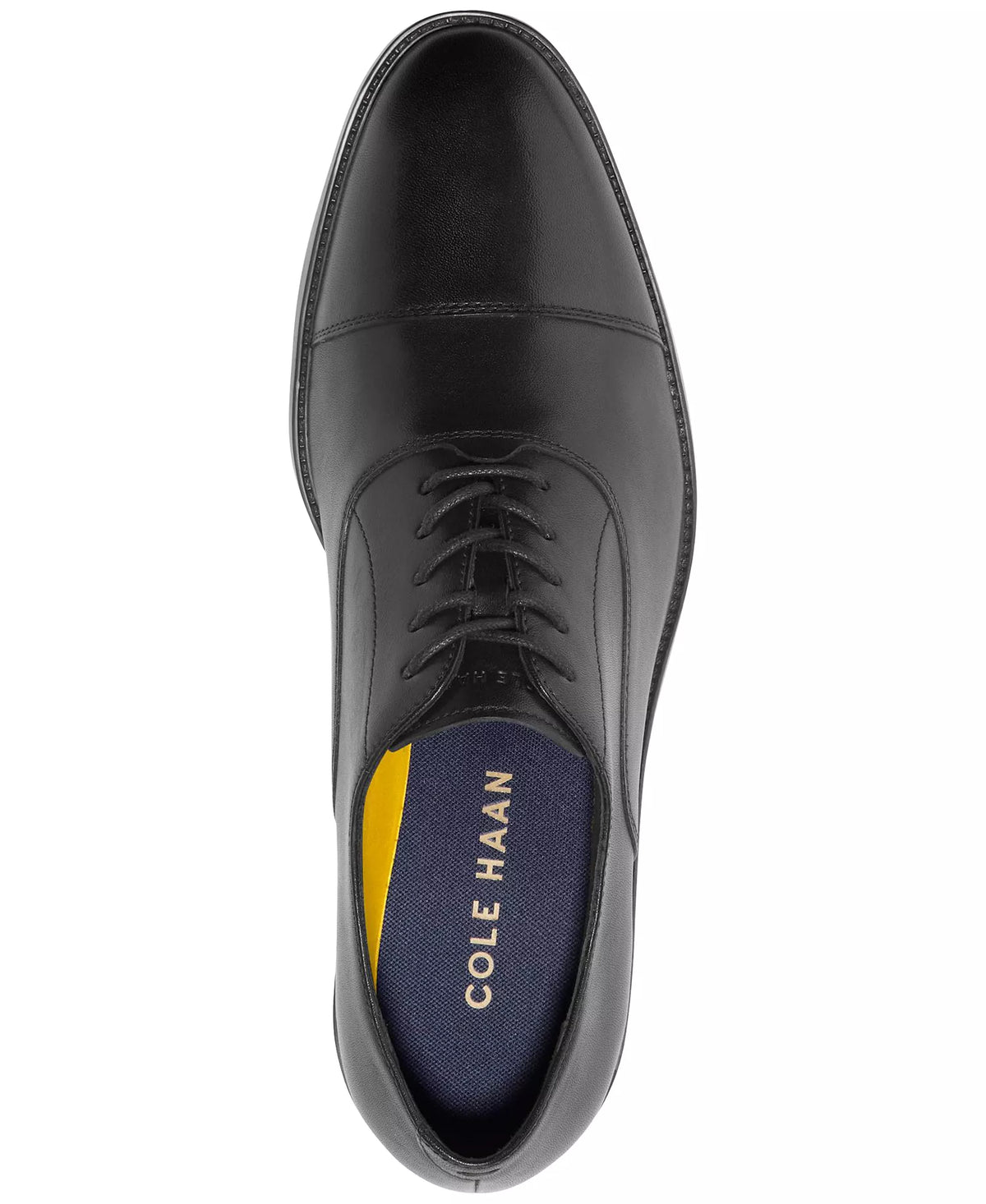 Cole Haan Men's Hawthorne Lace-Up Cap-Toe Oxford Dress Shoes  Black Size 11