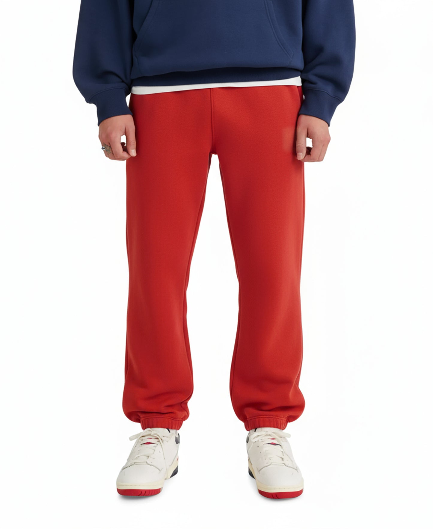 Levi's Mens Relaxed Fit Active Fleece Sweatpants  Molten Lava Size XL