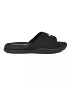 Tommy Hilfiger Men's Marmo Fashion Pool Slides Black Size 12