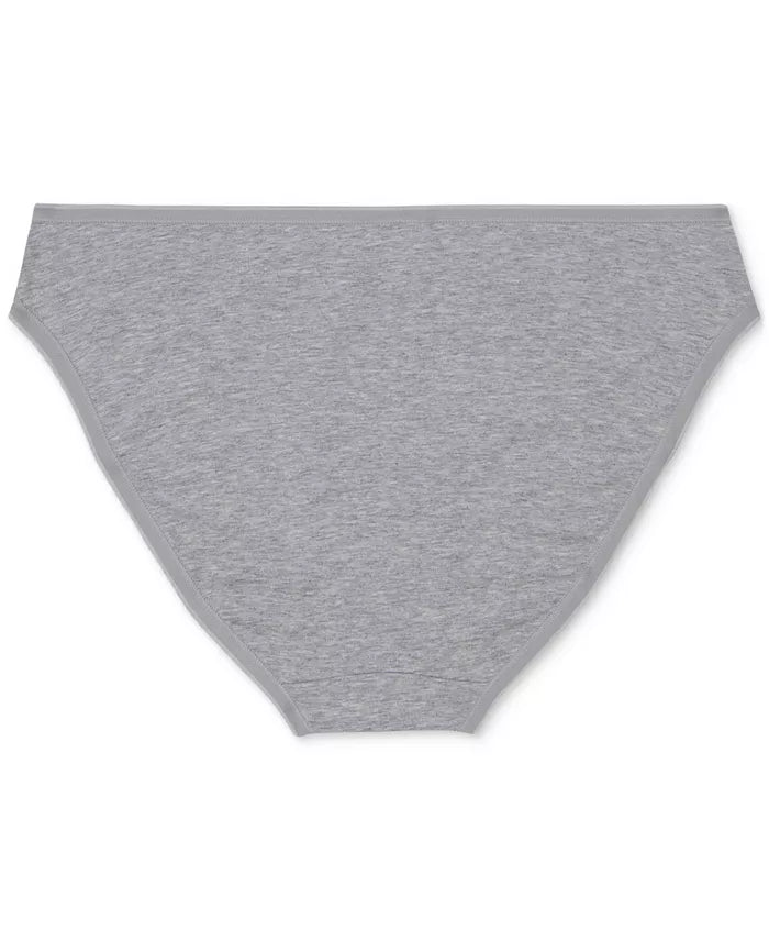 GAP Women's 3-Pk Bikini Underwear  Neutral Pink/Light Heather Grey/Black Size XS