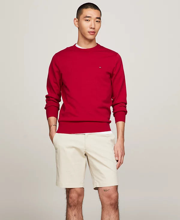 Tommy Hilfiger Men's Brooklyn 1985 9-Inch Shorts   Bleached Stone Size 36